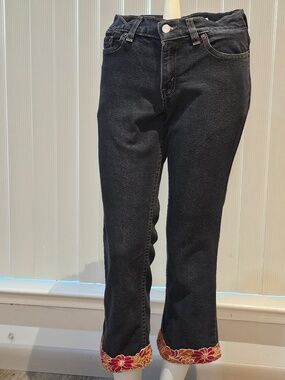 GUC LEVI's JEANS 518 SUPER LOW BOOTCUT 3M JRs